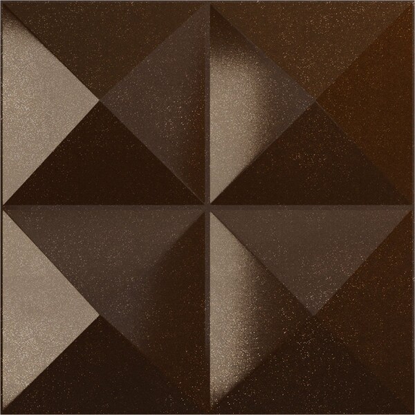 Ekena Millwork 11 7/8in. W x 11 7/8in. H Tirana EnduraWall Decorative 3D Wall Panel Covers 0.98 Sq. Ft. WP12X12TIAMB - main